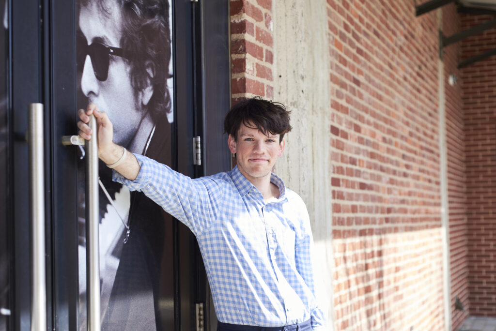Bob Dylan Senior Portrait Tulsa